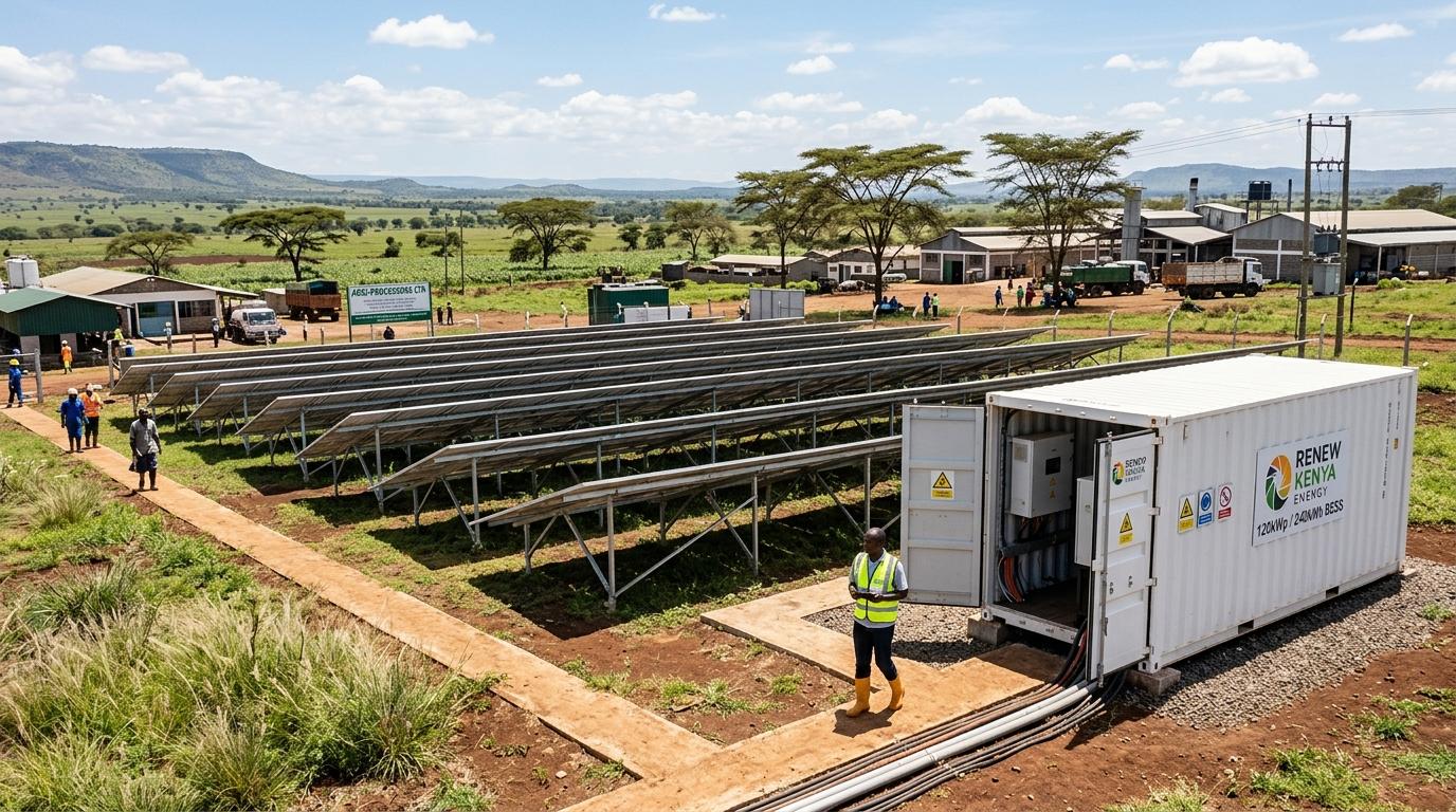 Pergamon Energy Commissions 120kWp Microgrid for Rift Valley Agribusiness